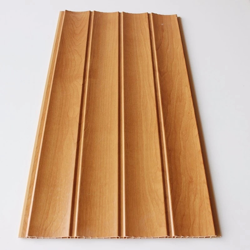 Plastic Wood Grain Ceiling Panels Glossy PVC Panel Techo De PVC for South