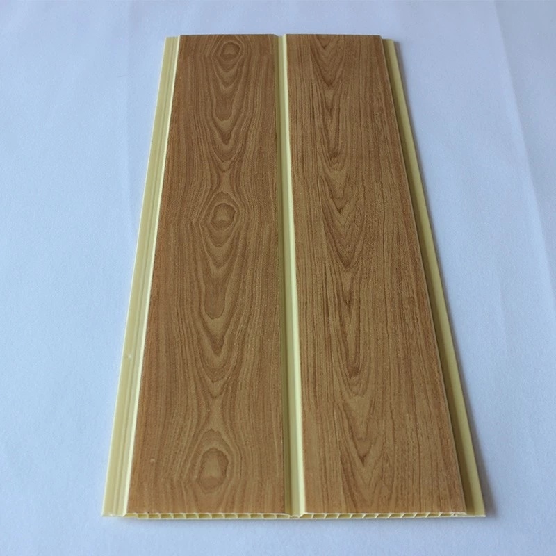 Plastic Wood Grain Ceiling Panels Glossy PVC Panel Techo De PVC for South